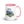 Furrow & Fields Pink Ford 4600 Watercolor | 15 oz Mug with Color Inside Quality Farmers Merch