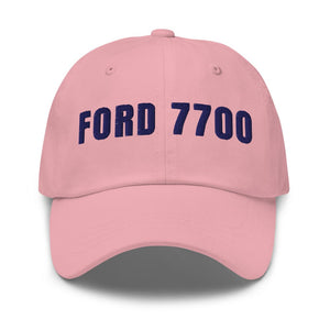 Furrow & Fields Pink Ford 7700 | Classic Dad Hat Quality Farmers Merch