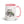 Furrow & Fields Pink John Deere 4350 Pencil Sketch | 15 oz Mug with Color Inside Quality Farmers Merch