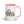 Furrow & Fields Pink John Deere 4955 Pencil Sketch | 15 oz Mug with Color Inside Quality Farmers Merch