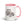 Furrow & Fields Pink Renault Ceres 340X Pencil Sketch | 15 oz Mug with Color Inside Quality Farmers Merch