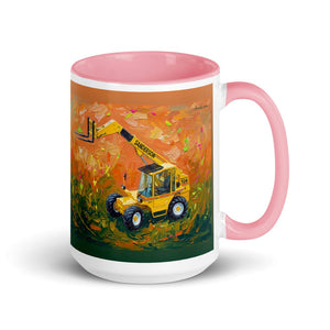 Furrow & Fields Pink Sanderson 726 Teleporter Splash Art | 15 oz Mug with Color Inside Quality Farmers Merch
