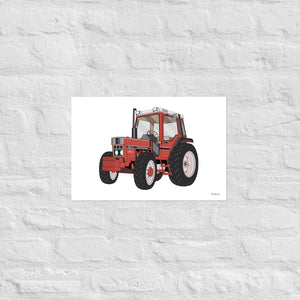 Furrow & Fields Poster Case 885 XL | Poster Quality Farmers Merch