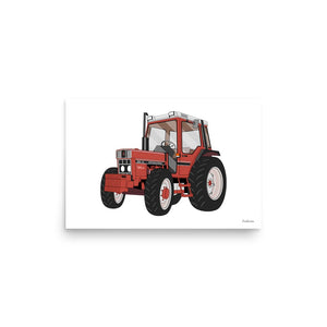Furrow & Fields Poster Case 885 XL | Poster Quality Farmers Merch