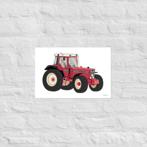 Furrow & Fields Poster Case IHC 1445 XL | Poster Quality Farmers Merch