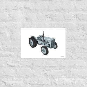 Furrow & Fields Poster Ferguson TE 20 | Poster Quality Farmers Merch