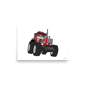 Furrow & Fields Poster FIAT 1880 4WD | Poster Quality Farmers Merch