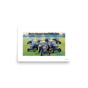 Furrow & Fields Poster Ford '000 Series Advert | Poster Quality Farmers Merch