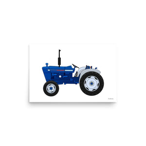 Furrow & Fields Poster Ford 3000 | Poster Quality Farmers Merch