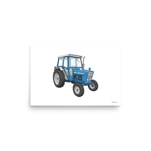 Furrow & Fields Poster Ford 4600 | Poster Quality Farmers Merch