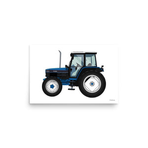 Furrow & Fields Poster Ford 6640 | Poster Quality Farmers Merch