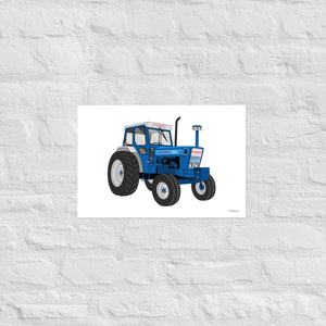Furrow & Fields Poster Ford 7000 | Poster Quality Farmers Merch