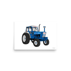Furrow & Fields Poster Ford 7000 | Poster Quality Farmers Merch