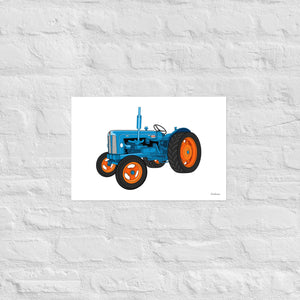 Furrow & Fields Poster Fordson Power Major | Poster Quality Farmers Merch
