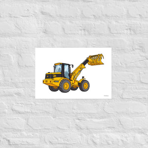 Furrow & Fields Poster JCB TM 270 | Poster Quality Farmers Merch