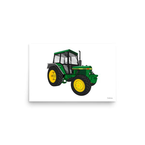 Furrow & Fields Poster John Deere 2130 | Poster Quality Farmers Merch