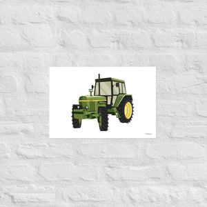 Furrow & Fields Poster John Deere 3130 | Poster Quality Farmers Merch