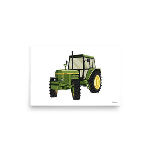 Furrow & Fields Poster John Deere 3130 | Poster Quality Farmers Merch