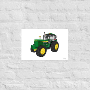 Furrow & Fields Poster John Deere 4240 | Poster Quality Farmers Merch