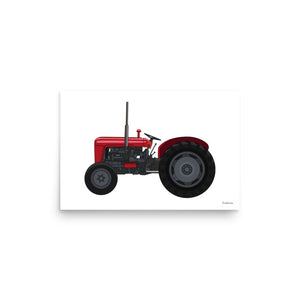 Furrow & Fields Poster Massey 35 | Poster Quality Farmers Merch