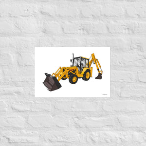 Furrow & Fields Poster Massey 50HX | Poster Quality Farmers Merch