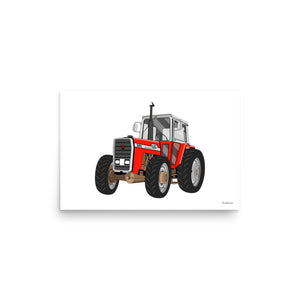 Furrow & Fields Poster Massey 595 | Poster Quality Farmers Merch