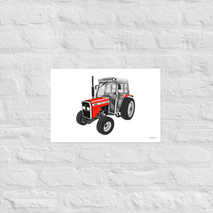 Furrow & Fields Poster Massey Ferguson 362 | Poster Quality Farmers Merch