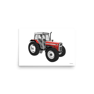 Furrow & Fields Poster Massey Ferguson 399 | Poster Quality Farmers Merch