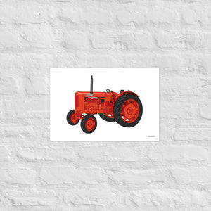 Furrow & Fields Poster Nuffield Universal 4 | Poster Quality Farmers Merch
