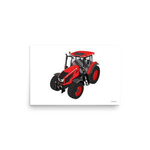 Furrow & Fields Poster Zetor Crystal HD 170 | Poster Quality Farmers Merch