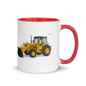 Furrow & Fields Red / 11 oz Massey Ferguson 50E | Mug with Color Inside Quality Farmers Merch
