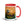 Furrow & Fields Red JCB 3CX Sitemaster Plus Splash Art | 15 oz Mug with Color Inside Quality Farmers Merch