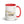 Furrow & Fields Red JCB 806 Pencil Sketch | 15 oz Mug with Color Inside Quality Farmers Merch