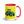 Furrow & Fields Red John Deere 4955 Pop Art | 15 oz Mug with Color Inside Quality Farmers Merch