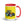 Furrow & Fields Red Renault Ceres 340X Pop Art | 15 oz Mug with Color Inside Quality Farmers Merch