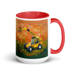Furrow & Fields Red Sanderson 726 Teleporter Splash Art | 15 oz Mug with Color Inside Quality Farmers Merch
