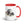 Furrow & Fields Red Valtra 6750 Watercolor | 15 oz Mug with Color Inside Quality Farmers Merch