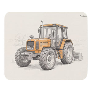 Furrow & Fields Renault 106-54 TL Pencil Sketch | Mouse Mat Quality Farmers Merch
