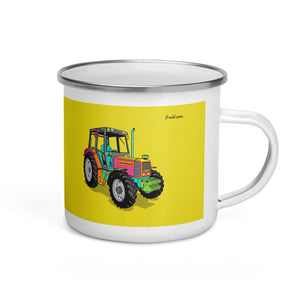 Furrow & Fields Renault 106-54 TL Pop Art | Enamel Mug Quality Farmers Merch