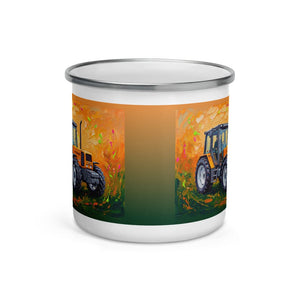 Furrow & Fields Renault 106-54 TL Splash Art | Enamel Mug Quality Farmers Merch