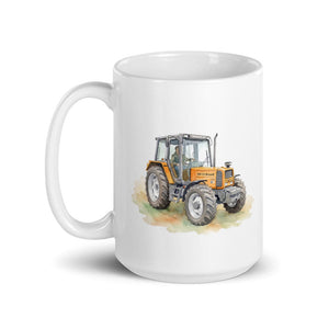 Furrow & Fields Renault 106-54 TL Watercolor | White Glossy Mug Quality Farmers Merch