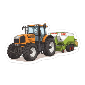 Furrow & Fields Renault Atles 926 RZ | Bubble-free stickers Quality Farmers Merch