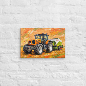 Furrow & Fields Renault Atles 926 RZ Splash Art | Canvas Quality Farmers Merch