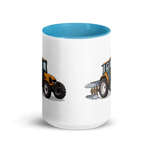Furrow & Fields Renault Ceres 340X Illustration | 15 oz Mug with Color Inside Quality Farmers Merch