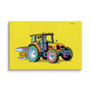 Furrow & Fields Renault Ceres 340X Pop Art | Canvas Quality Farmers Merch