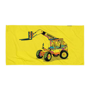 Furrow & Fields Sanderson 726 Teleporter Pop Art | Beach Towel Quality Farmers Merch