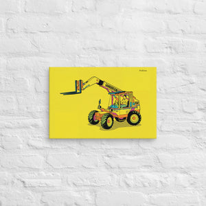 Furrow & Fields Sanderson 726 Teleporter Pop Art | Canvas Quality Farmers Merch