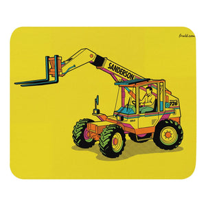 Furrow & Fields Sanderson 726 Teleporter Pop Art | Mouse Mat Quality Farmers Merch