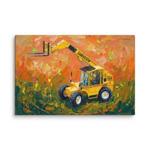 Furrow & Fields Sanderson 726 Teleporter Splash Art | Canvas Quality Farmers Merch