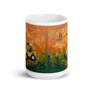 Furrow & Fields Sanderson 726 Teleporter Splash Art | White Glossy Mug Quality Farmers Merch
